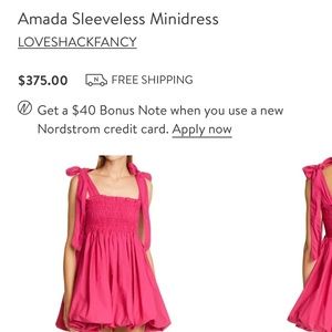 ISO- love shack fancy Amanda dress